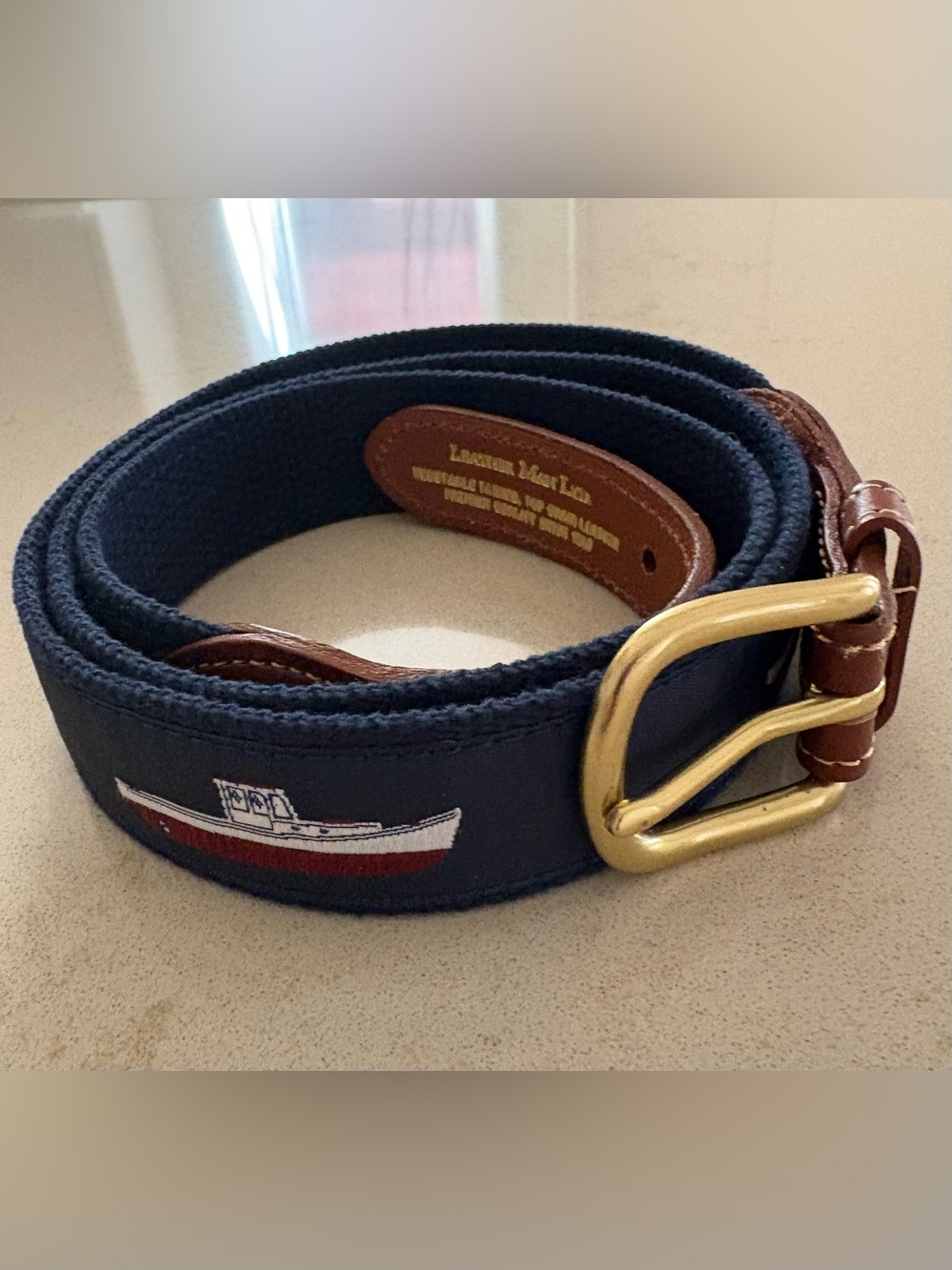 Leather Man Ltd  42” Belt Boat Design